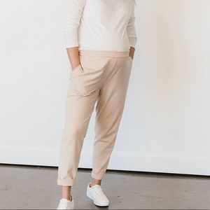 Storq Maternity Joggers (Black)